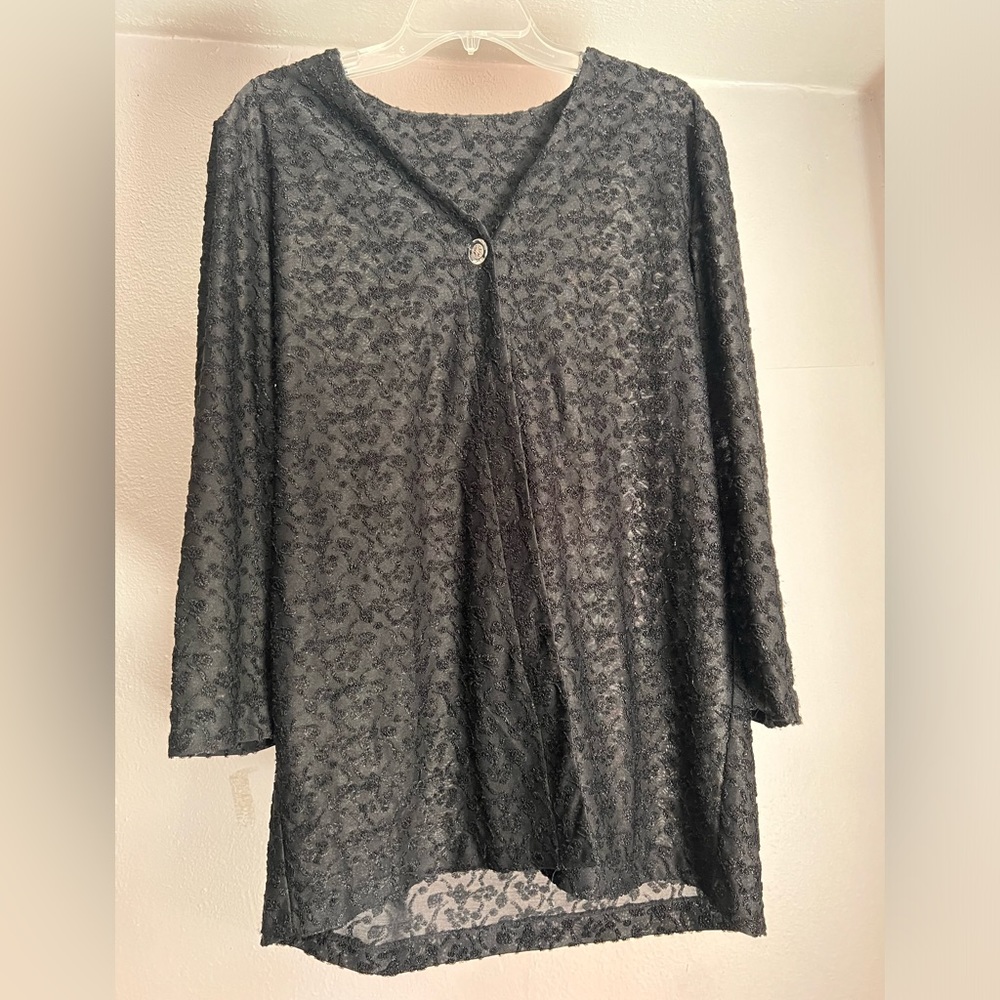 Vintage two piece dress, size 16P